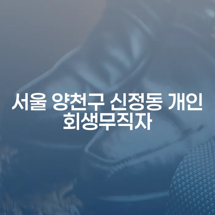 서울 양천구 신정동에서 개인회생무직자로서의 삶, 어떻게 해결할 수 있을까요?