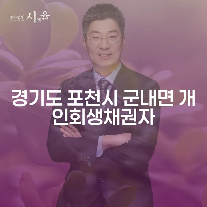 경기도 포천시 군내면에서 개인회생채권자의 길을 찾으시나요?